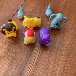 Vintage Boley Safari bath toys 7